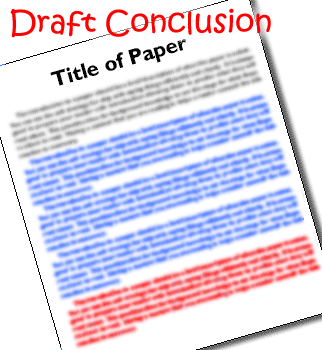 A paper with a conclusion.